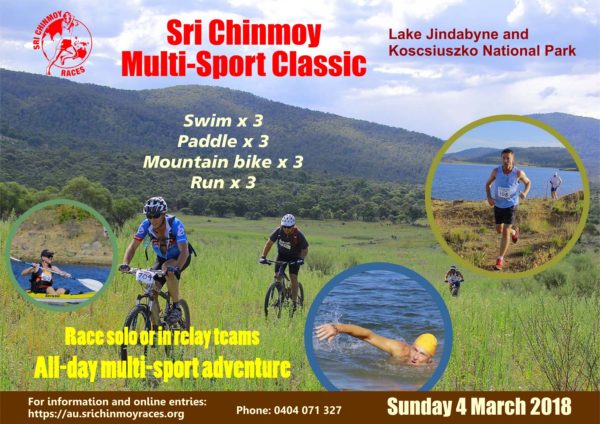 Sri Chinmoy Multi-Sport Classic Jindabyne 2018